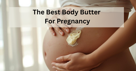 woman applying whipped body butter