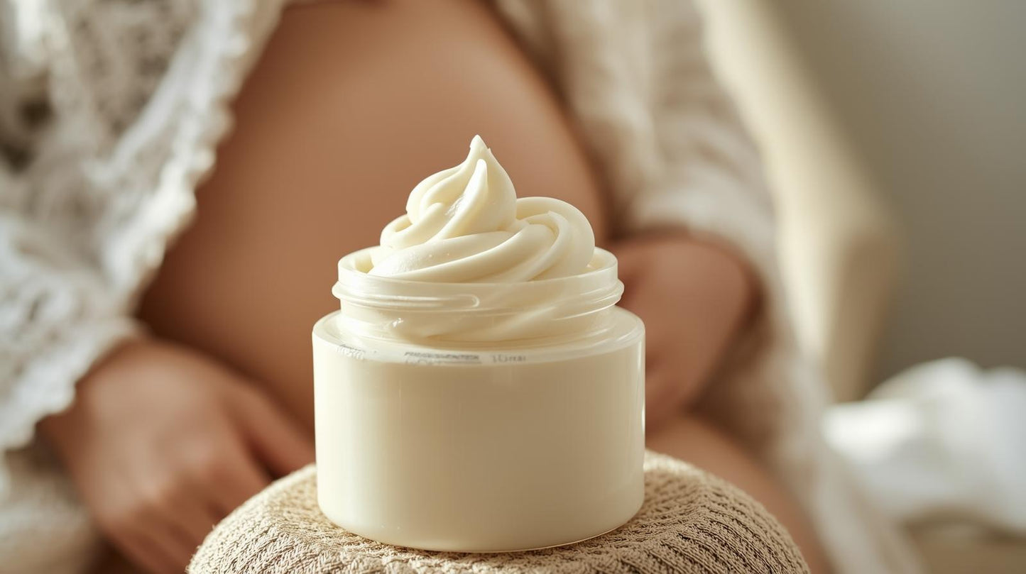 Made with Love - Hydrating Bump Body Butter Cream (8oz)(unscented)