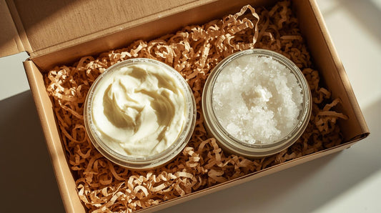 Glow & Nourish: Body Butter + Sugar Scrub Bundle (4oz)